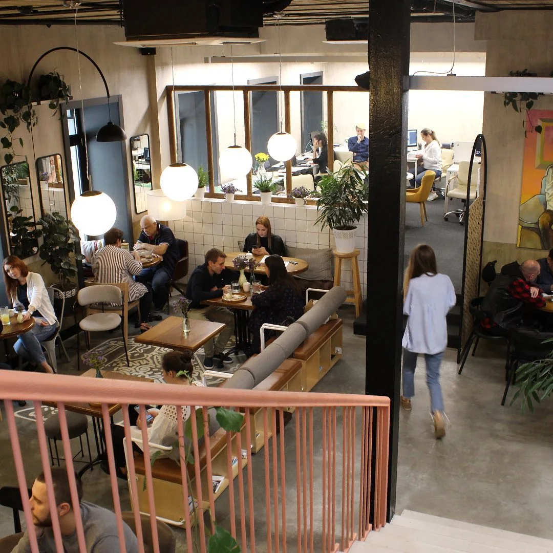 Cuppy coffee shop in operation, October 2020. Project photograph.