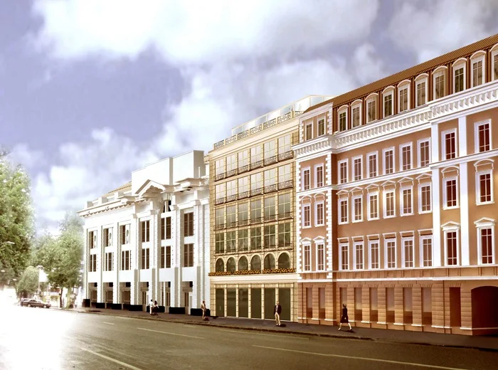 Proposed historic-centre infill. Concept: Officina Architetti / Hembert Peñaranda.
