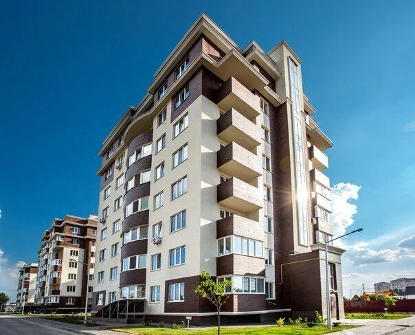 Golden Era residential development: façade and glazing package. FES project photograph.