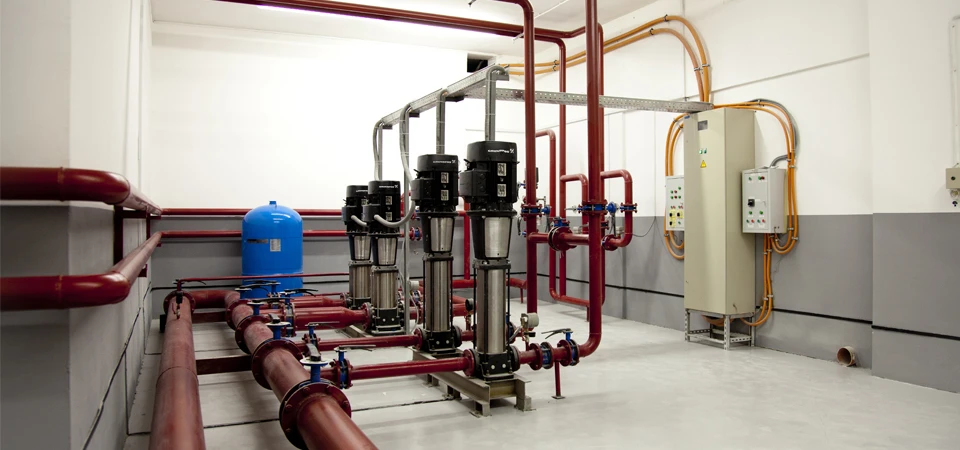 First Pearl — building-services plant and distribution.