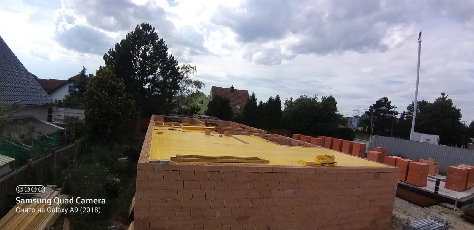 Telephonweg — early building works recorded on site.